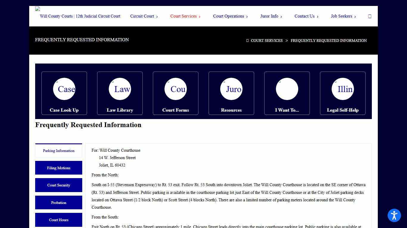 Frequently Requested Information